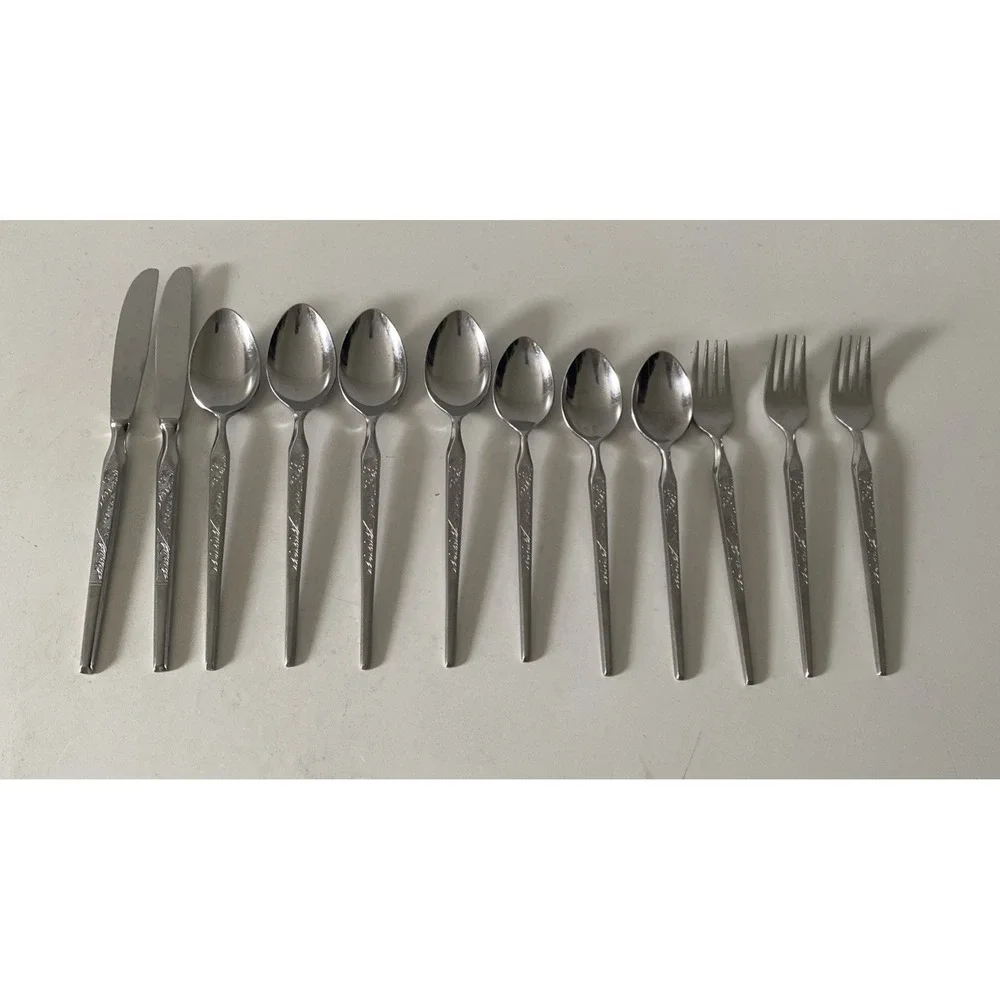 Stanley Roberts Winthrop Flatware Set Stainless Dinner Fork Spoon Knife Japan